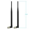 Bingfu Wireless Microphone Receiver Antenna UHF 470 MHz-960 MHz BNC