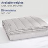 Casper Sleep Weighted Blanket, 10 lbs, Gray