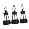 TOPPERFUN 3pcs Mini Solar Lantern Lights Small Hanging Lantern Replacement