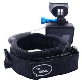 Ho Stevie! Armband Leash for GoPro Cameras and Mouth Mounts - Clear POV Video with Coiled Leash