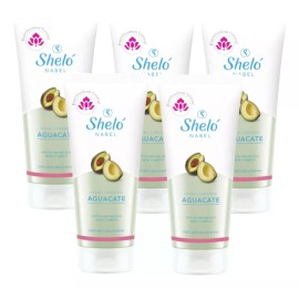 Sheló Nabel Crema Corporal Aguacate Shelo Nabel® 250ml. 5 Piezas