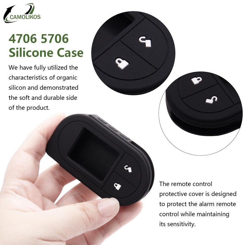 4706 5706 Silicone Case 2 Way Remote Control 7351V 7752V
