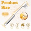 2 Pieces Corn Peeler Corn Cutter, Stainless Steel Corn Cob