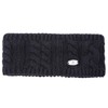 AnJuHoPa Cable Knit Headband Ear Muffs with Fleece Lining -