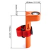 Grade Rod Level Adjustable Aluminum Right Angle Bubble Level for
