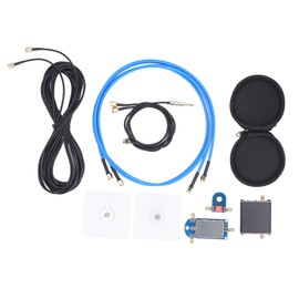 Small Loop Antenna Full Band High Gain RF AM FM VHF UHF SDR Loop Active Receiver Antenna 5-12V
