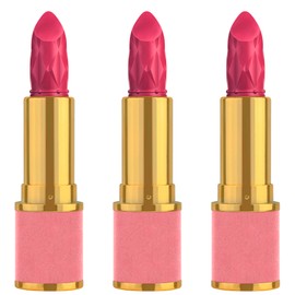 Catrice FESTIVE TREASURES Hydrating Shine Lipstick, No. C01, Pink, Moisturising, Shiny, Vegan, Paraben-Free, Microplastic Particles, Nanoparticles Free, Pack of 3 (3 x 3.2 g)