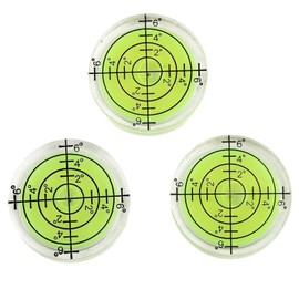 Taskar 3 x 32mm Precision Bullseye Bubble Spirit Level