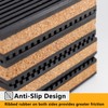 LBG Products Anti-Vibration Rubber Isolation Pads with Cork Material,3" X