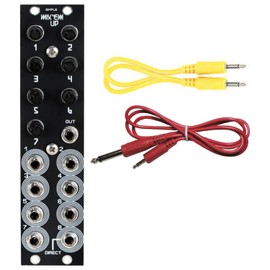 Blue Lantern Simple Mixer 8-Channel Eurorack Module Bundle w/Cables
