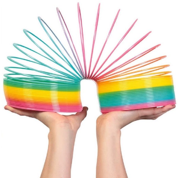 Tobar Giant Rainbow Springy Slinky Toy for 3 years to 99 years