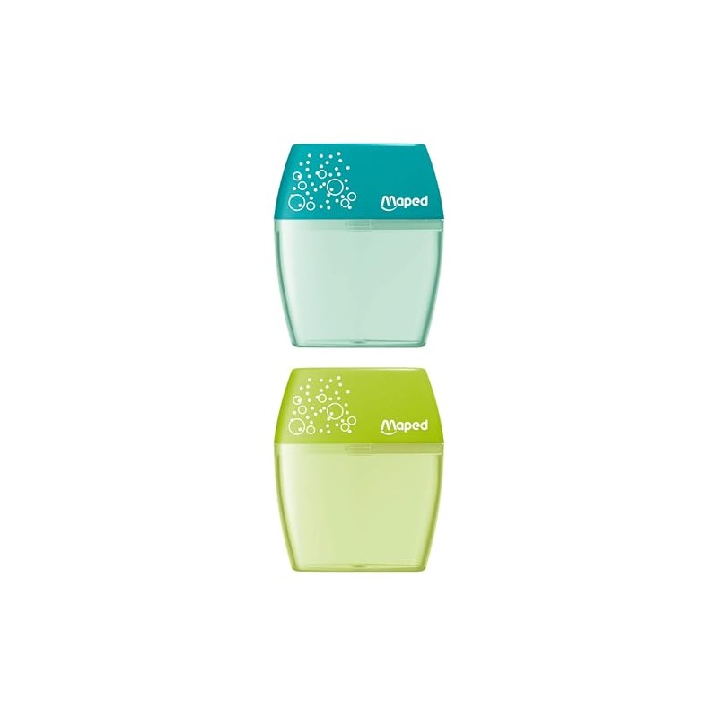 Maped - Set di 2 temperamatite shaker - 2 fori