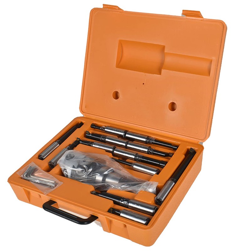 mitoharet 3In Boring Head R8 Shank 12-Pack 3/4In Carbide Boring