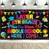 5TH Grade Graduation Photo Backdrop, 5TH Graduation Decorations 2025, Watch