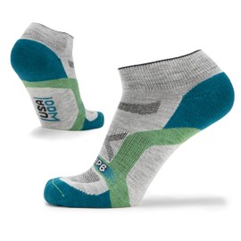 GRIP6 Everyday Merino Wool Socks - Lightweight Wool Hiking Socks - Warm Crew Socks for Men and Women - Cold Weather Gear - Small