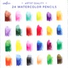 eeBoo Piece & Love: Mushroom Watercolor Pencils - 24 Piece