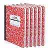 CLEENTABLE Composition Notebook 8 Pack - Hard Cover, College Ruled