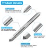 sourcing map Tap and Drill Bit Set, 2pcs 1/4-28 UNF