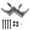 SEBLAFF 2 Inch Rear Drop Kit Lowering Steel Shackles Replacement