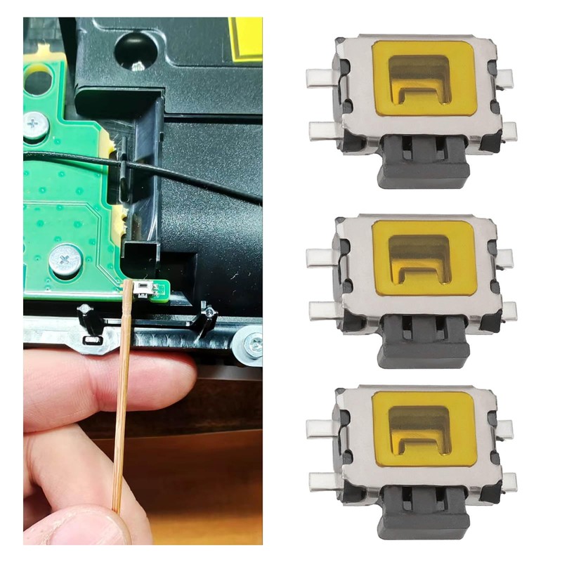 eMagTech 20pcs 4 Pin SMT SMD Side Tactile Push Button