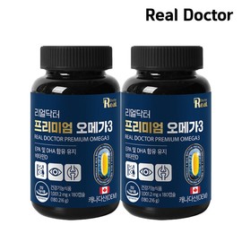 Real Doctor Premium Omega3 180 Capsules (2) / 리얼닥터 프리미엄 오메가3 180캡슐 2개