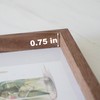 PLUSCHEN 6x6 Mocha Wood Grain Picture Frame Brown Colour Square