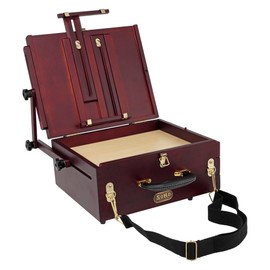 SoHo Urban Artist Pochade Box & Creative Mark Apex Camera Tripod – Portable Adjustable Paint Easel and Storage Organizer for Plein Air Artists & Photographers