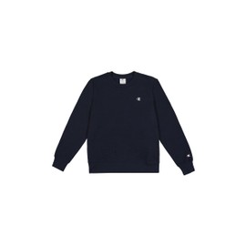 Champion Women's Legacy Basics W-Light Powerblend Fleece Crew Neck Sweatshirt, navy