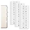 A-Z Sticky Tabs, Alphabet Tabs Self Adhesive A-Z Tabs Indexes