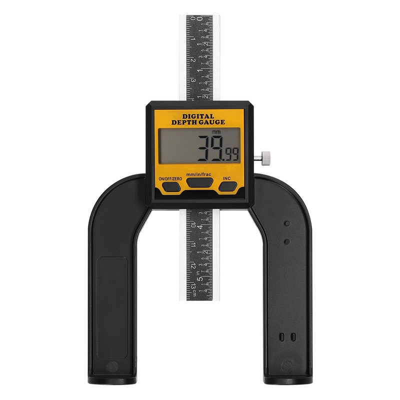0-80mm Woodworking Depth Ruler Digital Tablesaw Height Ruler Digital Height