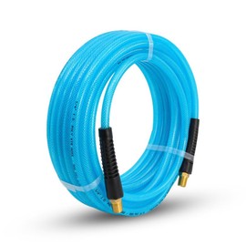 AVAGARD AVAGARD PU3850 Premium Poly Air Hose 3/8" x 50' - Lightweight, Flexible & Durable Pneumatic Hose for Industrial, Automotive, Construction & Manufacturing, 300 PSI, Ozone, Kink & Abrasion Resistant