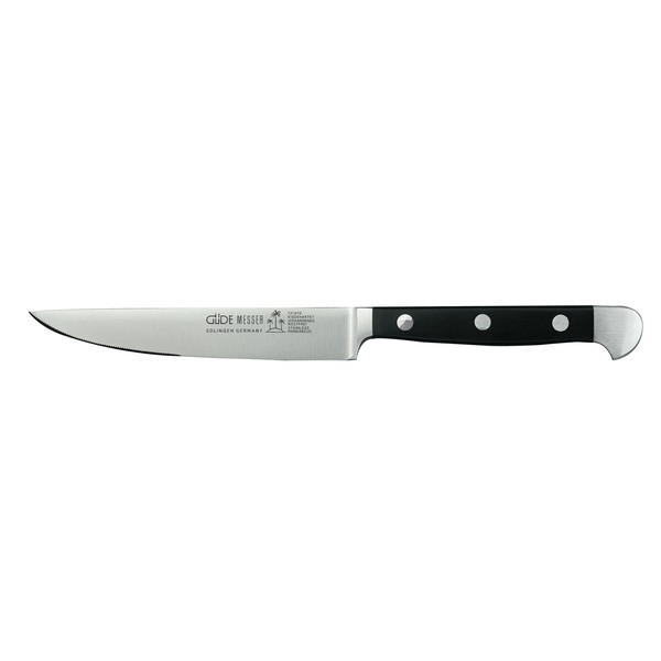 Güde Alpha Series - 4 1/2" Steak Knife Knife - Ice Hardened steel - Hand Forged/Sharpened - Made in Solingen, Germany Since 1910