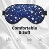 Sleep Eye Mask Blue Beautiful Shining Star Sleep Mask for