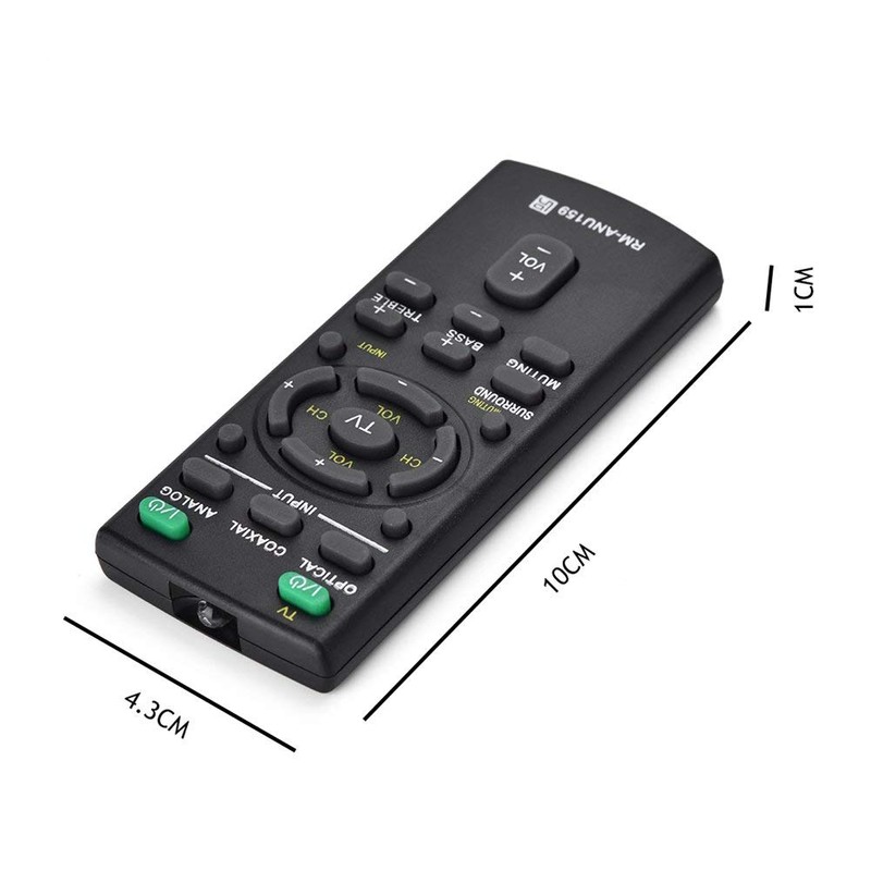 Remote Control Replacement for Sound Bar RM ANU159