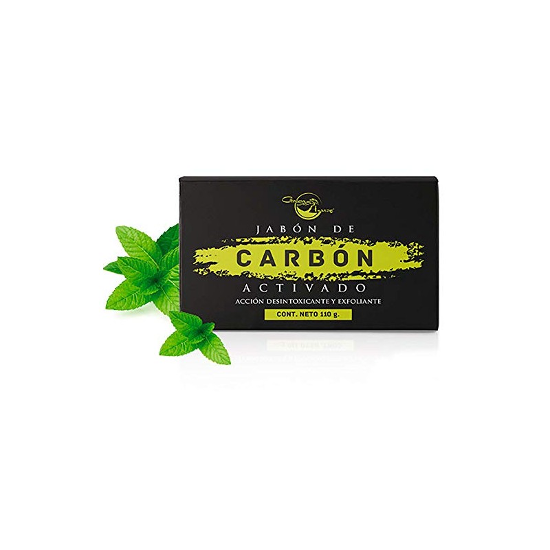 Jabón de Carbón Activado Green House Livian Natura
