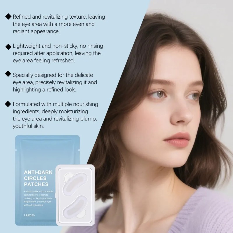 Parche Ojos Antiojeras Microagujas Ácido Hialurónico Hidrat