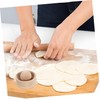 BESPORTBLE Wooden Dumpling Maker Mold with Manual Dough Press for