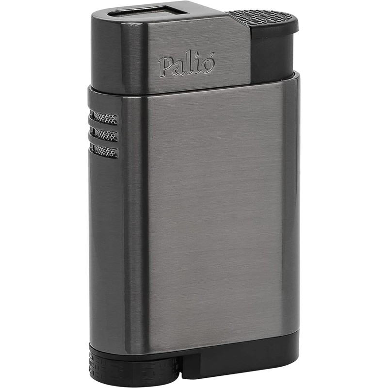 Palio Ballista Jet-Flame Cigar Lighter, Cigar Smoking Reliable Flame, Gunmetal