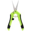 PINGEUI 12 Pack 6.5 Inches Green Micro Tip Pruning Snips,