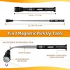 DODOWIN Extendable Magnet Pickup Tool Set 2PCS, Christmas Birthday Gift