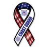 2-in-1 Red, White, and Blue Coast Guard Ribbon Magnet