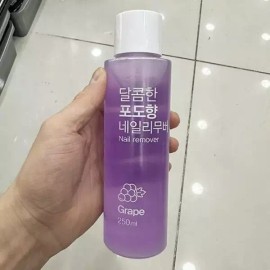 Fruits 프루츠 네일 리무버 달콤한 포도향 250ml 1018501 Fruits Nail Remover Sweet Grape Scent 250ml
