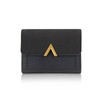 MultiValue Women Wallet, Short Leather Card Wallet Multifunctional Ladies Wallet