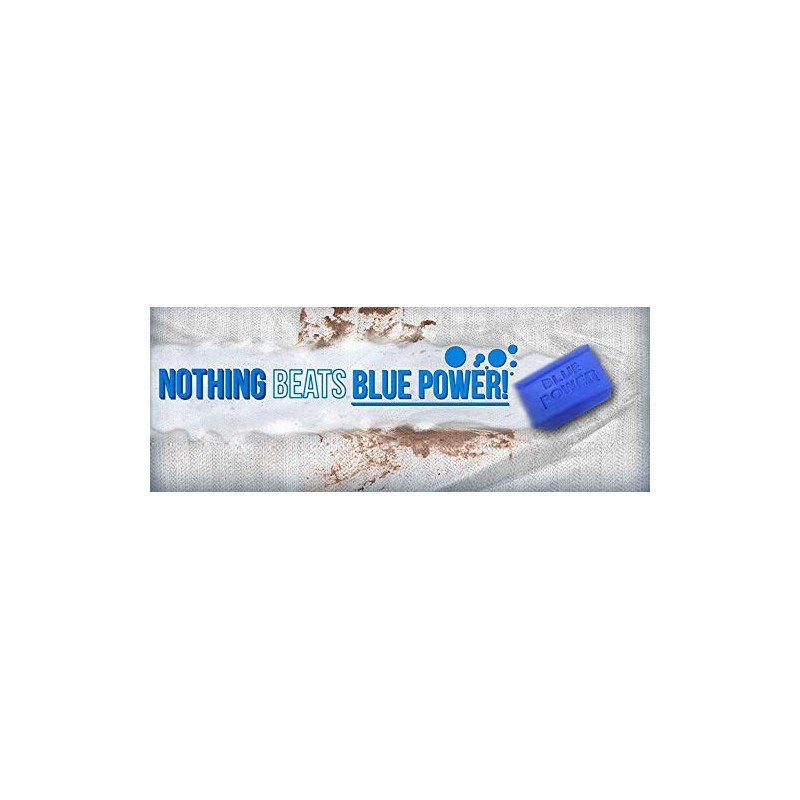 BluePower Jamaican Blue Power Laundry Soap, 4.23 Ounce (Pack of