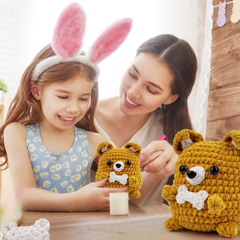 Outbit Crochet Set for Beginners, Complete Crochet Set with Step-by-Step