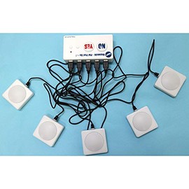 Super Fast Press Ping Pong Boo Red Button for 5 People 329453