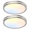 18 Inch Dimmable LED Ceiling Lights Fixture, Super Bright 50W