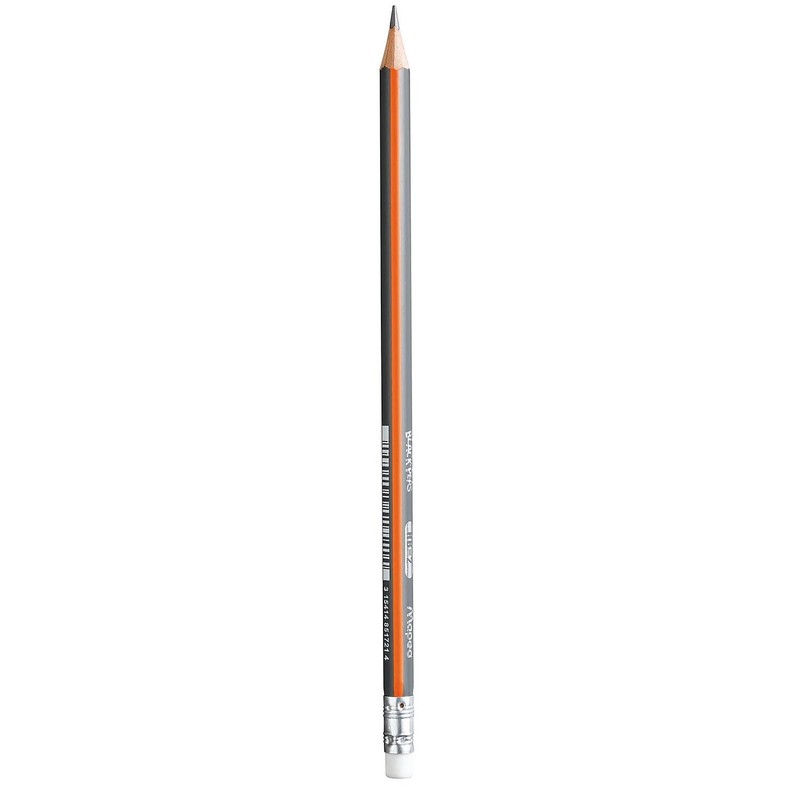MapMaped Black'Peps 2 Graphite Pencil 72-Pack - Ergonomic Triangular Shape