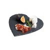 Artesà Heart-Shaped Slate Serving Platter, Hand-Finished Serveware Centrepiece - 25