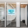 Ludery Acrylic Sign Holder 8.5 x 11 Wall Mount,Sign Holder